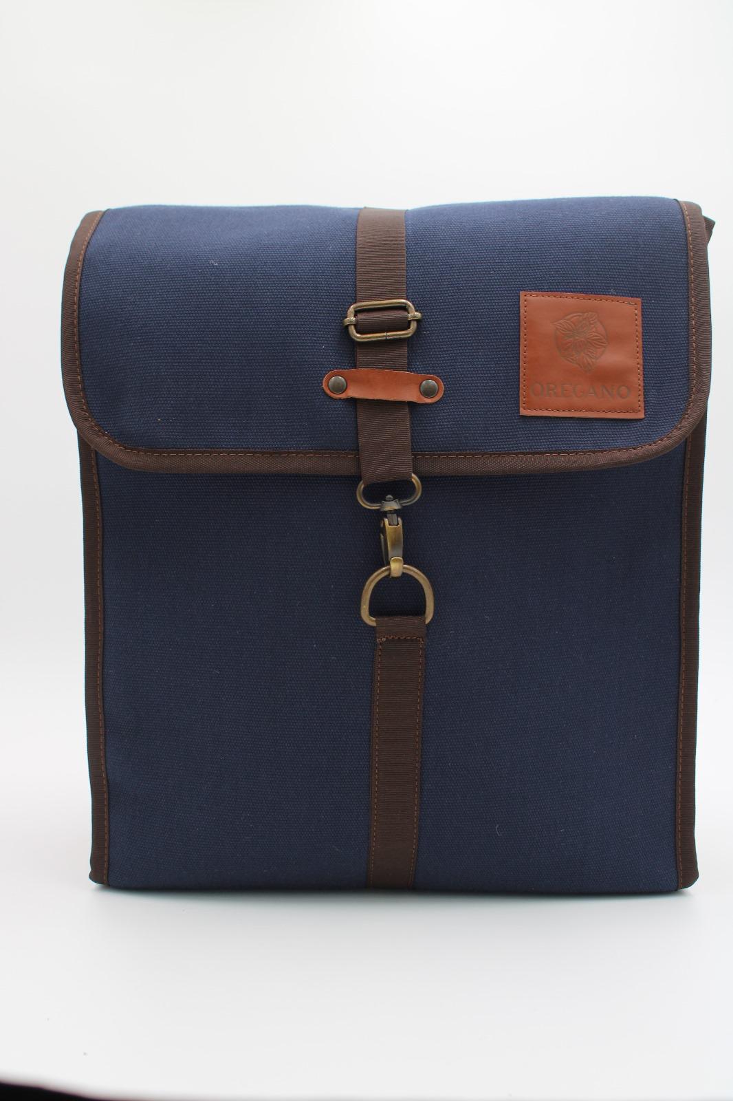 ORÉGANO BACKPACK| LONA AZUL PRUSIA