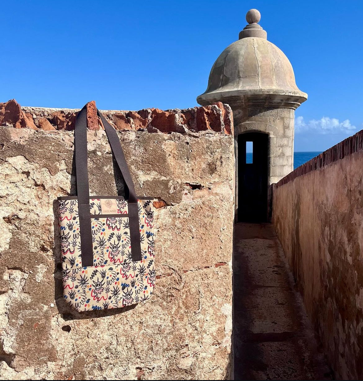 OREGANO TOTE | GRAY AND PINK | PINK EYE